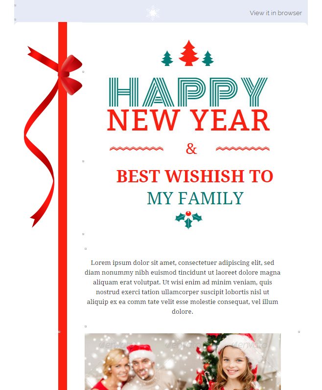 Best Wishes HTML Email Template: Buy Premium Best Wishes HTML Email