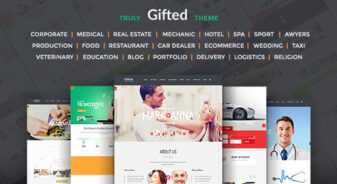Gifted HTML5 Website Template