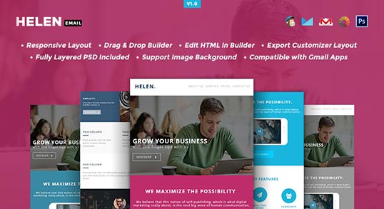 Helen – Corporate Email Template