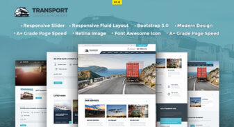 Transport HTML5 Template