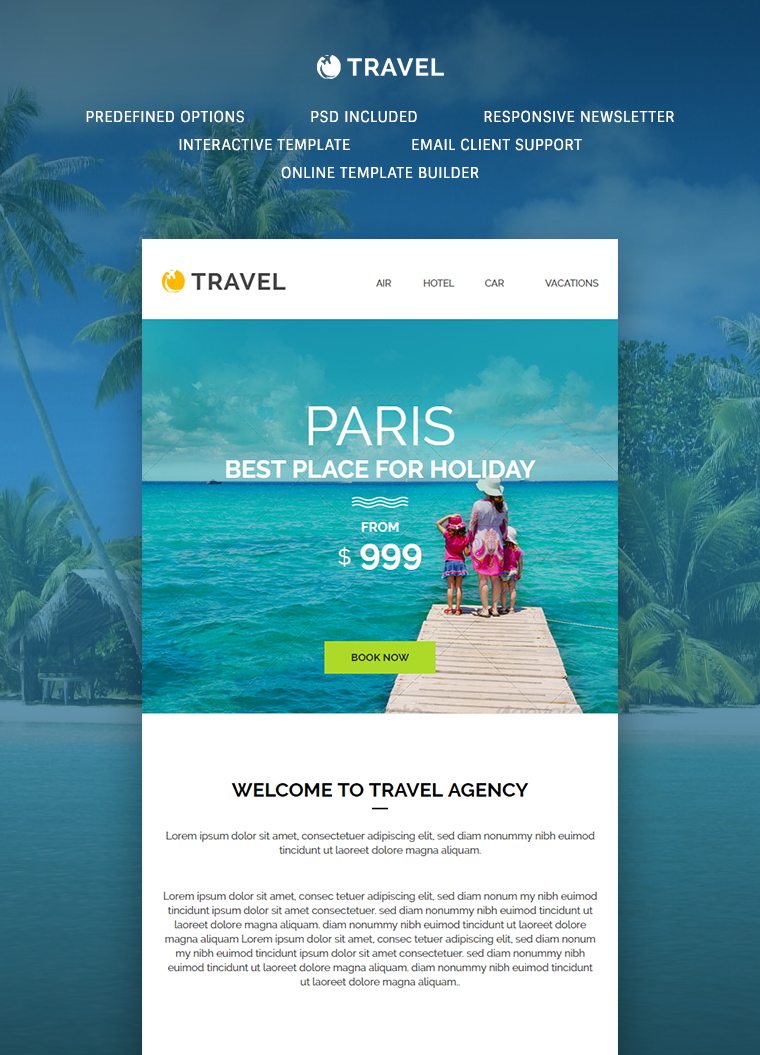 travel agent newsletter