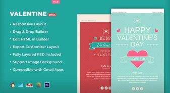 Valentine Email Template