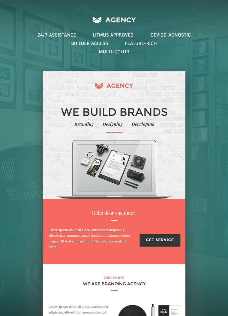 Digital Agency E-mail Template