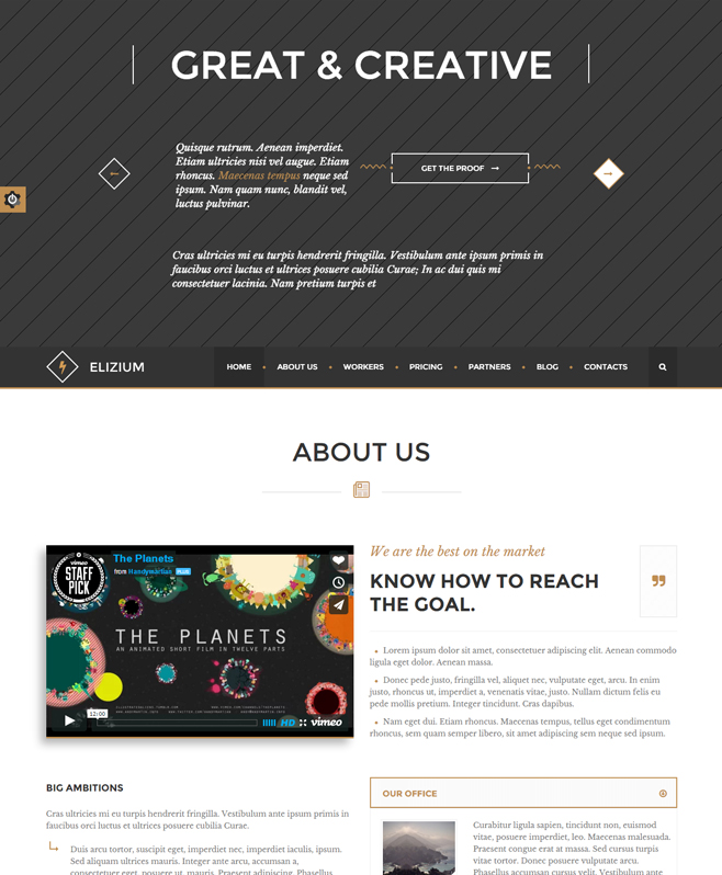 Offering Validated Short-codes & Markup With Elizium HTML Template