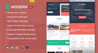 MODERN Responsive Email Template