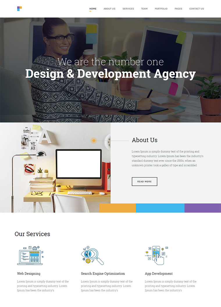 Design Agency HTML5 Template