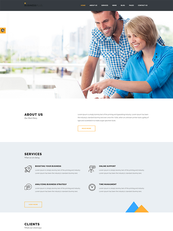 Ultimate Feature-Packed Business Plus Theme For Corporate Agencies