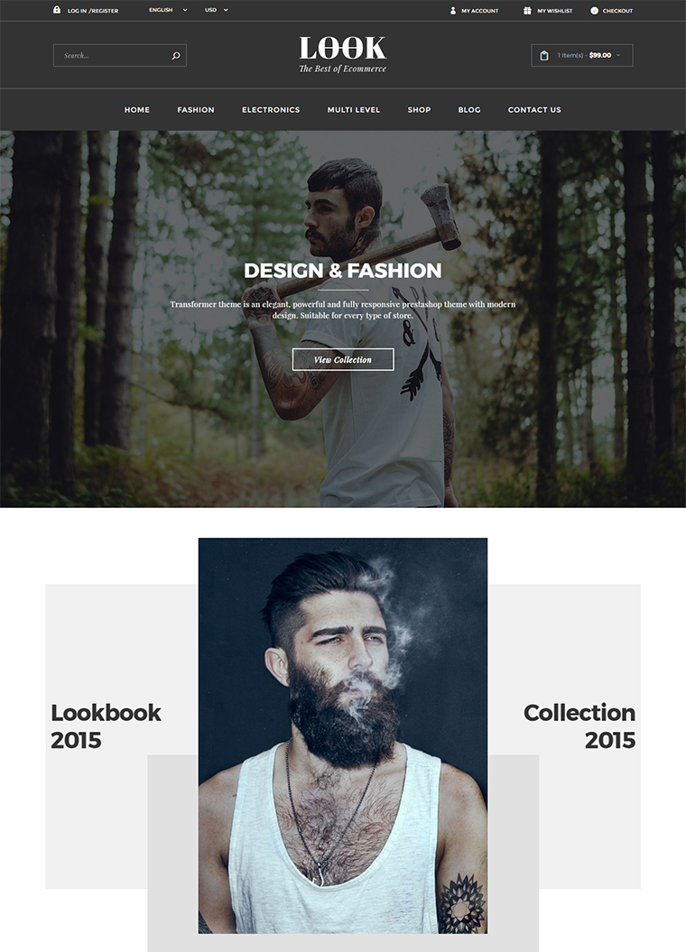 Look Ecommerce HTML5 Template