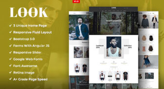 Look Ecommerce HTML5 Template