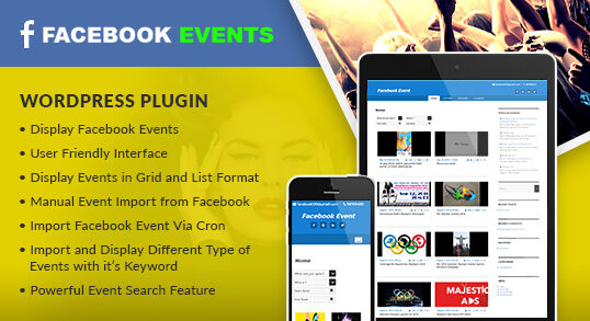 FaceBook Events WordPress Plugin