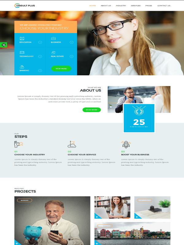 Consult Plus HTML Template: A Treasure Trove of Features