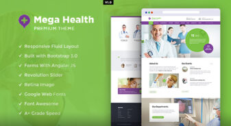 Mega Health HTML Template