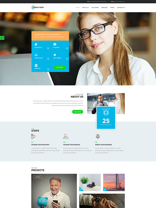 Consult Plus WordPress Theme: The Perfect Choice For Consulting Websites