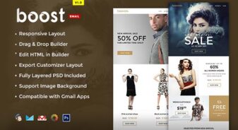 Boost E-commerce Newsletter Template