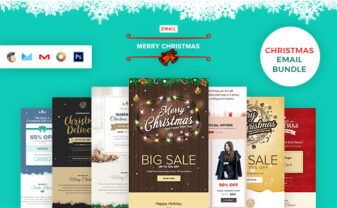 Christmas Email Template Bundle