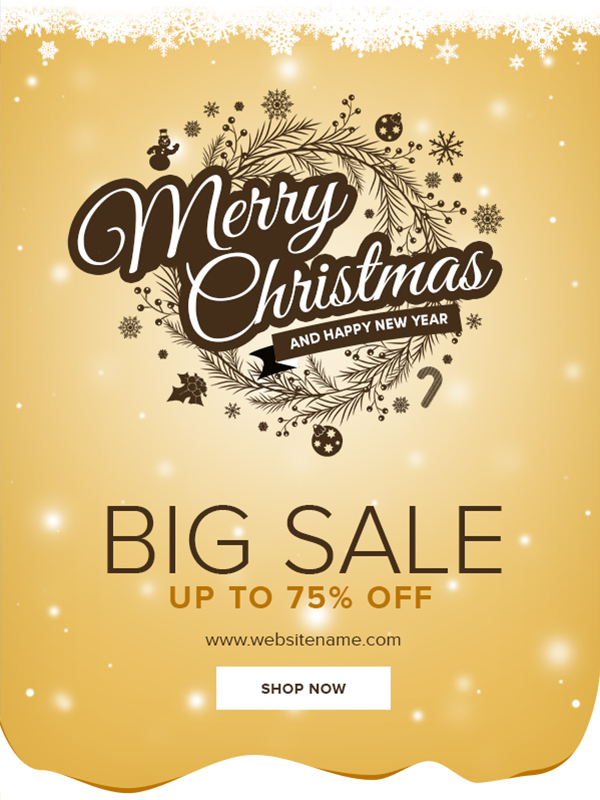 Christmas Email Bundle : An awesome collection of fully responsive Email Templates